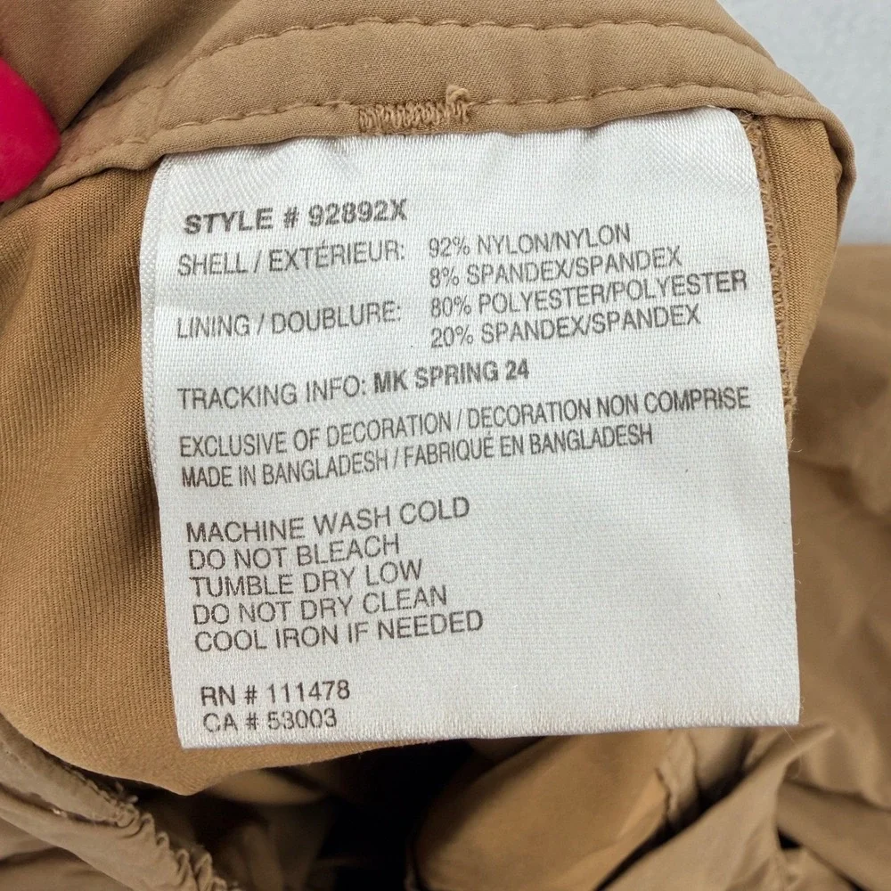 Arctix Womens Active Skort Tan Brown Hiking Golf Athletic Skirt Plus Size 3X